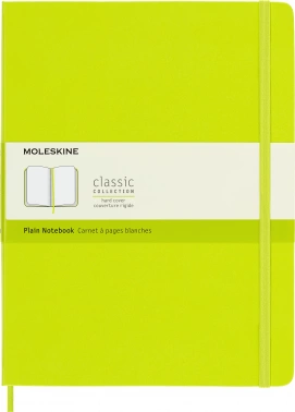 Блокнот Moleskine CLASSIC QP092C2 XLarge 190х250мм 192стр. нелинованный твердая обложка лайм