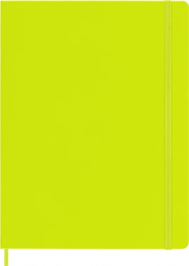Блокнот Moleskine CLASSIC QP092C2 XLarge 190х250мм 192стр. нелинованный твердая обложка лайм