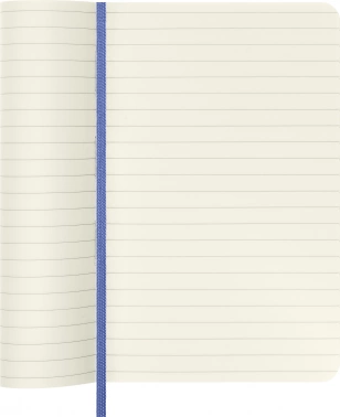 Блокнот Moleskine CLASSIC SOFT QP611B42 Pocket 90x140мм 192стр. линейка мягкая обложка голубая гортензия