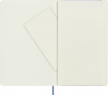 Блокнот Moleskine CLASSIC SOFT QP616B42 Large 130х210мм 192стр. линейка мягкая обложка голубая гортензия