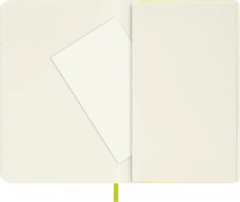Блокнот Moleskine CLASSIC SOFT QP611C2 Pocket 90x140мм 192стр. линейка мягкая обложка лайм