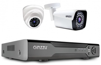 Комплект видеонаблюдения Ginzzu  HK-420N