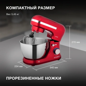 Миксер планетарный Hyundai HYM-S6451