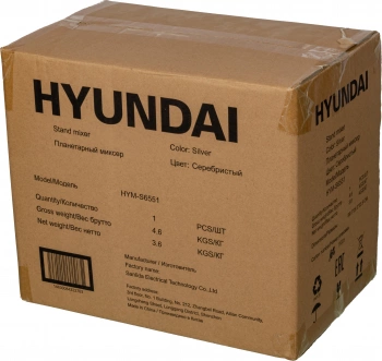 Миксер планетарный Hyundai HYM-S6551