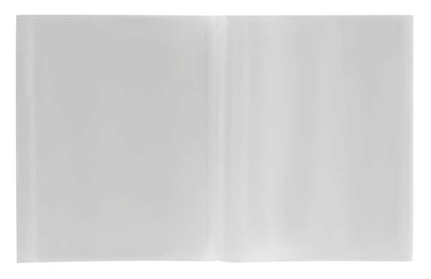 Обложка Silwerhof 382163 для тетради/дневника (набор 10шт) ПП 50мкм гладкая прозр. 210x345мм