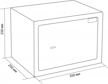 Сейф мебельный Cactus  CS-SF-K25