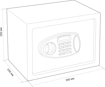 Сейф мебельный Cactus  CS-SF-E25