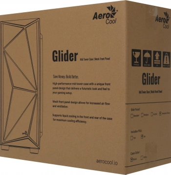 Корпус Aerocool Glider Cosmo-G-BK-v1