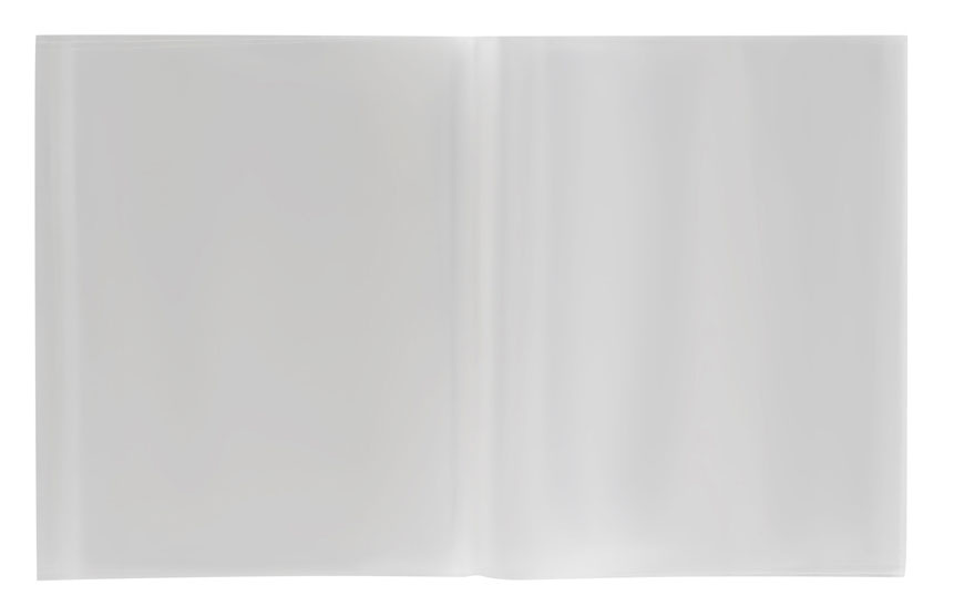 Обложка Silwerhof 382164 для тетради/дневника (набор 10шт) ПП 100мкм гладкая прозр. 210x345мм
