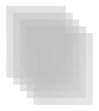 Обложка Silwerhof 382172 Солнечная коллекция с липк.сл. (набор 10шт) ПП 70мкм гладкая прозр. 300х470мм