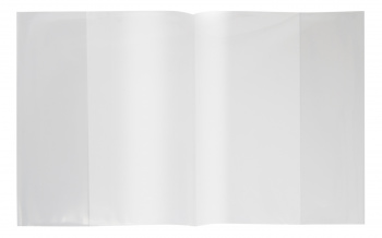 Обложка Silwerhof 382162 для тетради/дневника (набор 10шт) ПП 70мкм гладкая прозр. 210x345мм