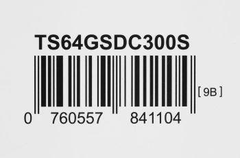 Флеш карта SDXC 64GB Transcend  TS64GSDC300S