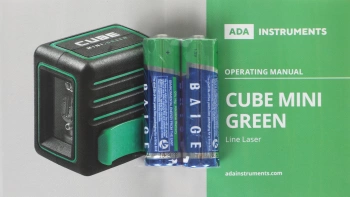 Уровень лазер. Ada  Cube MINI Green Basic Edition