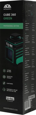 Уровень лазер. Ada  Cube 360 Professional Edition