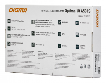 Планшет Digma Optima 10 A501S