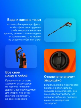 Минимойка Carver CW-1400A