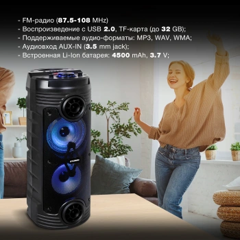 Минисистема Hyundai H-MC170