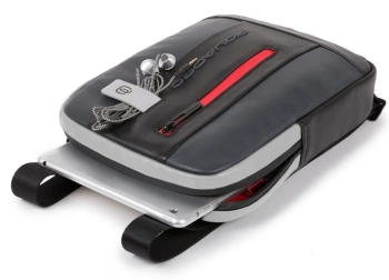 Сумка Piquadro Urban CA1816UB00/GRN серая/черная натур.кожа