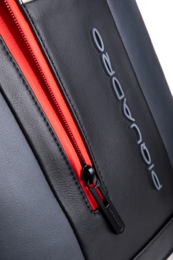 Сумка Piquadro Urban CA1816UB00/GRN серая/черная натур.кожа