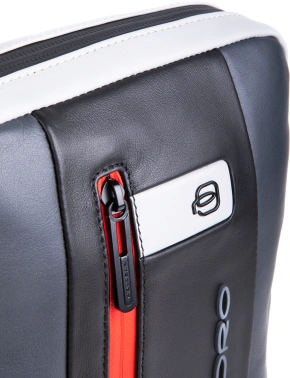 Сумка Piquadro Urban CA1816UB00/GRN серая/черная натур.кожа