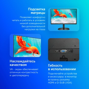 Монитор AOC 21.5