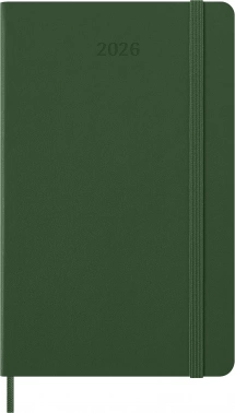 Ежедневник Moleskine CLASSIC Large 130х210мм 400стр. зеленый