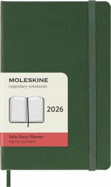 Ежедневник Moleskine CLASSIC Pocket 90x140мм 400стр. зеленый