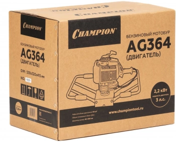 Мотобур Champion AG364