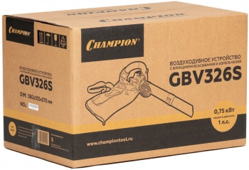 Воздуходувка-измельчитель Champion GBV326S