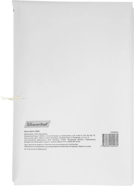 Папка на завязках Silwerhof ПЗ280 картон 0.5мм 280г/м2 белый