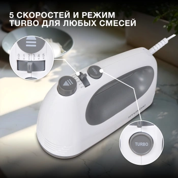 Миксер ручной Hyundai HYM-H4501