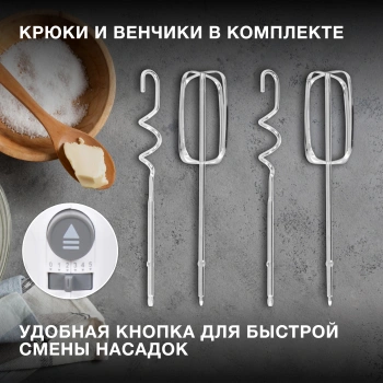 Миксер ручной Hyundai HYM-H4501