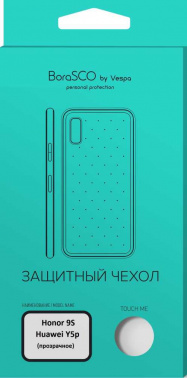 Чехол (клип-кейс) BoraSCO для Honor 9S прозрачный (38850)