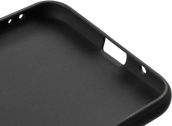 Чехол (клип-кейс) BoraSCO для Honor 9S черный (матовый) (38857)