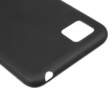 Чехол (клип-кейс) BoraSCO для Honor 9S черный (матовый) (38857)