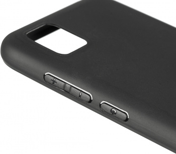 Чехол (клип-кейс) BoraSCO для Honor 9S черный (матовый) (38857)