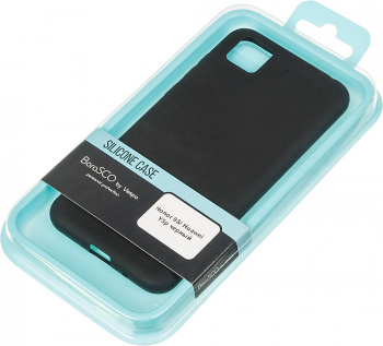 Чехол (клип-кейс) BoraSCO для Honor 9S черный (матовый) (38857)