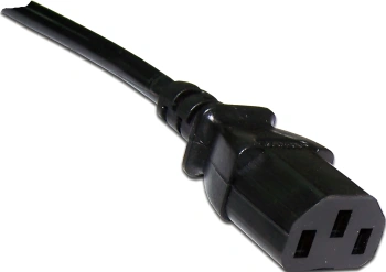 Шнур питания Lanmaster LAN-PP13/SHA-1.0-BK