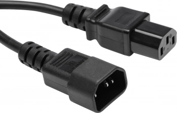 Шнур питания Lanmaster LAN-PP13/14-1.8-BK