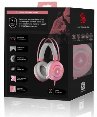 Наушники с микрофоном A4Tech Bloody G521