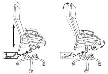Кресло руководителя Бюрократ  CH-600SL