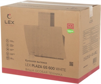 Вытяжка каминная Lex Plaza GS 600 WH