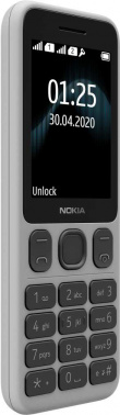 Мобильный телефон Nokia 125 белый моноблок 2Sim 2.4