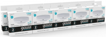 Лампа светодиодная Gauss Elementary  GX53