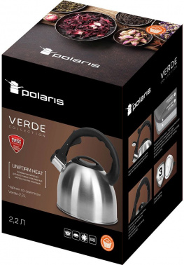 Чайник металлический Polaris Verde