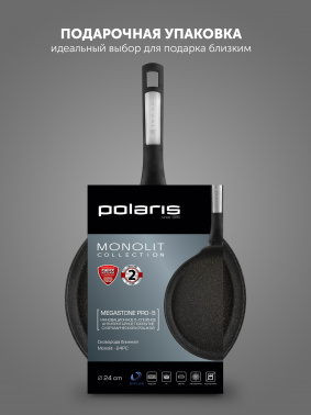 Сковорода блинная Polaris Monolit 24PC