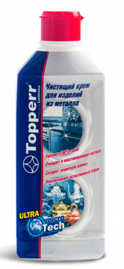 Моющее средство Topperr 250мл для металлических поверхностей крем (3436)