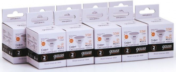 Лампа светодиодная Gauss Elementary  MR16