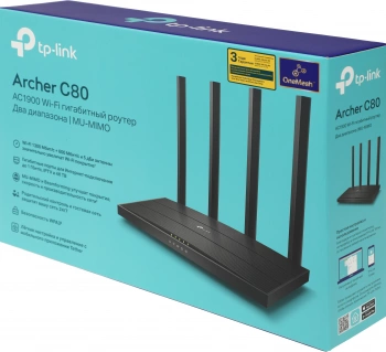 Роутер беспроводной TP-Link Archer C80