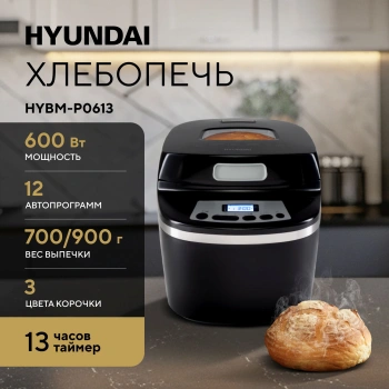 Хлебопечь Hyundai HYBM-P0613